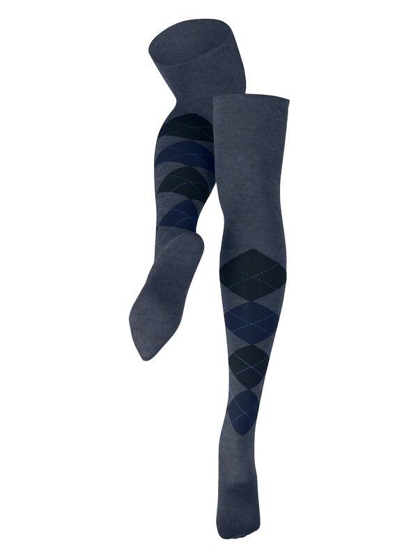 Burlington Marylebone Argyle Wolle Kniesocken  