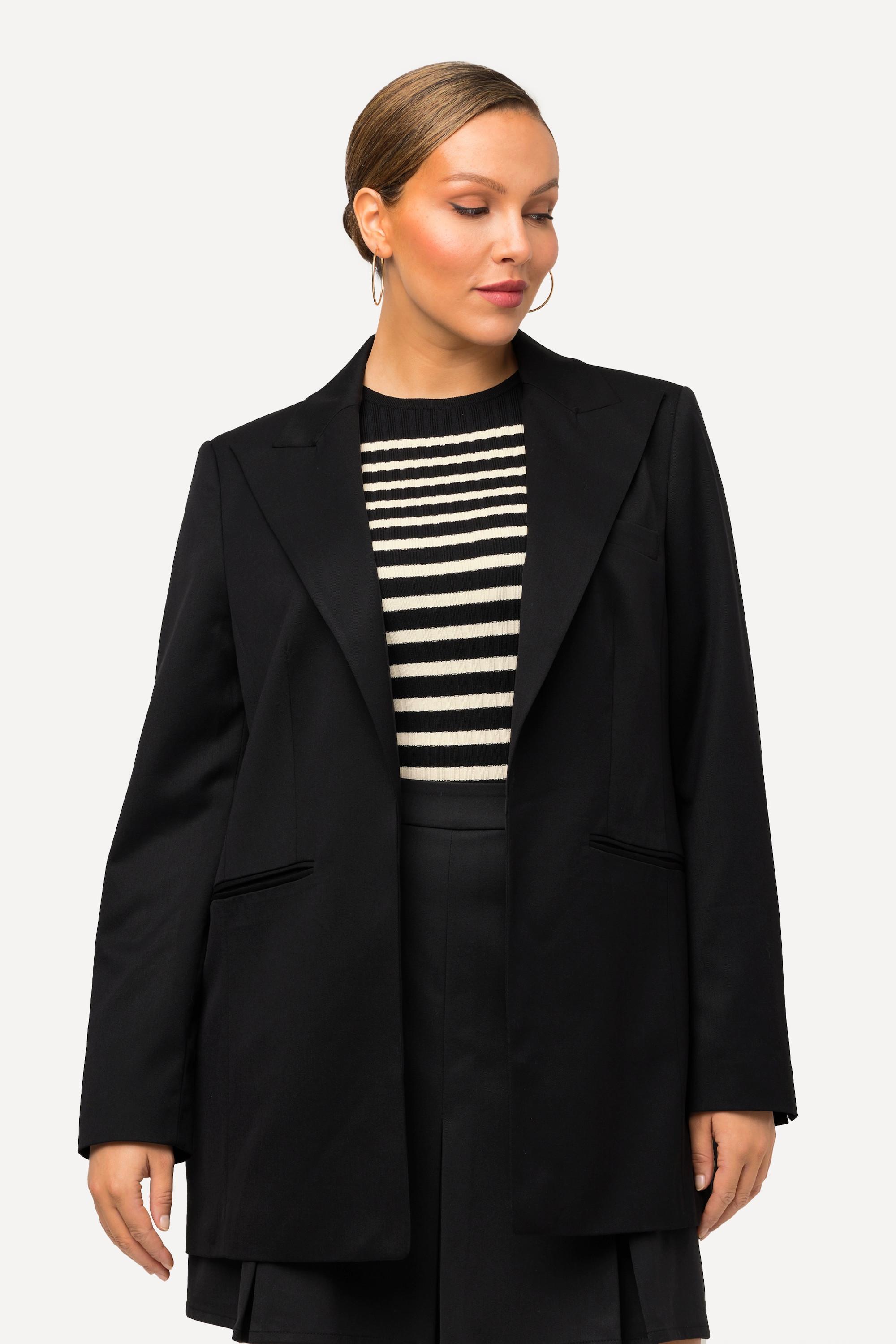 ULLA POPKEN Veste en velours côtelé gris Anthracite - Prêt-à