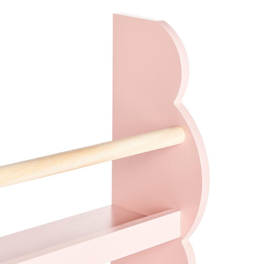 Beliani Bibliothèque murale en MDF  RIGOLET  