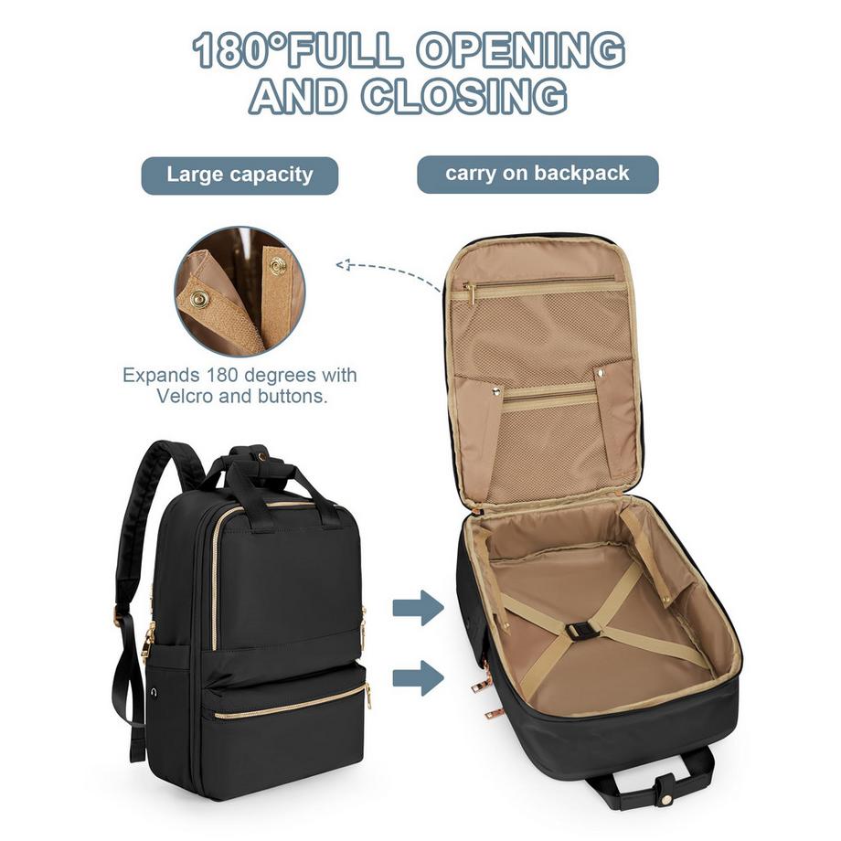 Only-bags.store Wasserdichter Reiserucksack für Handgepäck  