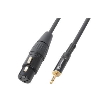 PD-Connex 177116 câble audio 0,5 m XLR (3-pin) 3,5mm Noir
