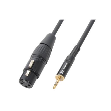 PD-Connex  PD-Connex 177116 cavo audio 0,5 m XLR (3-pin) 3.5mm Nero 