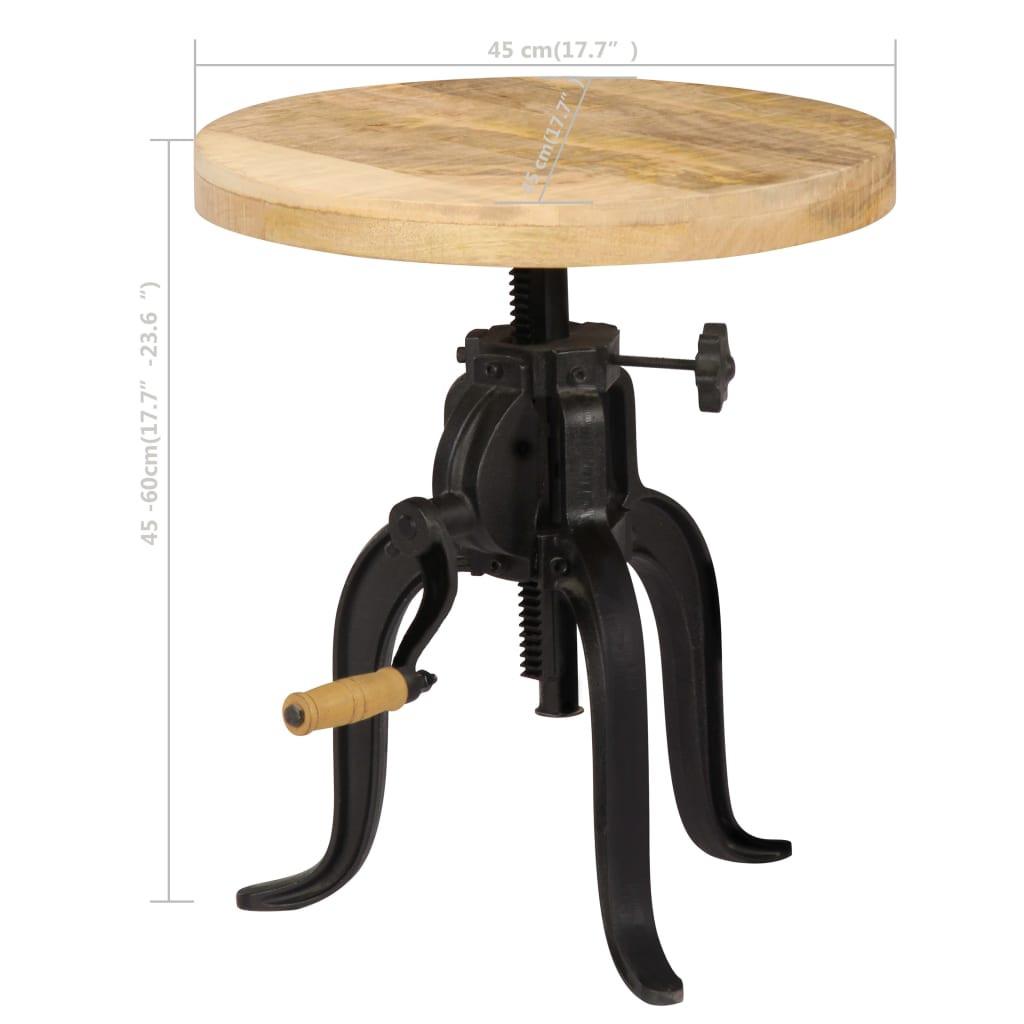 VidaXL Table d'appoint bois  