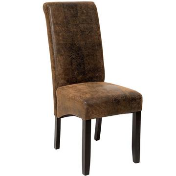 Chaise aspect cuir