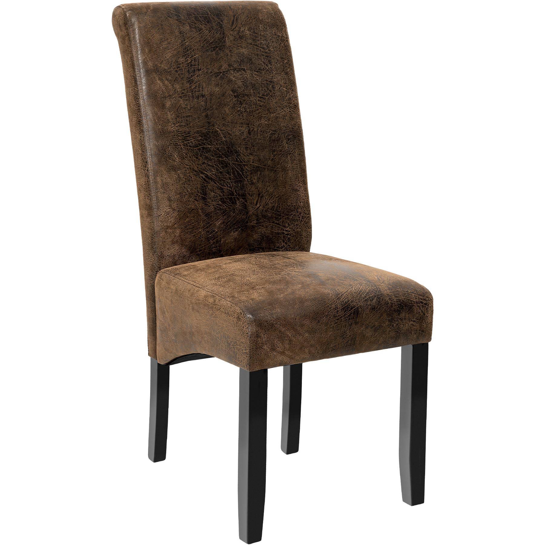 Tectake Chaise aspect cuir  