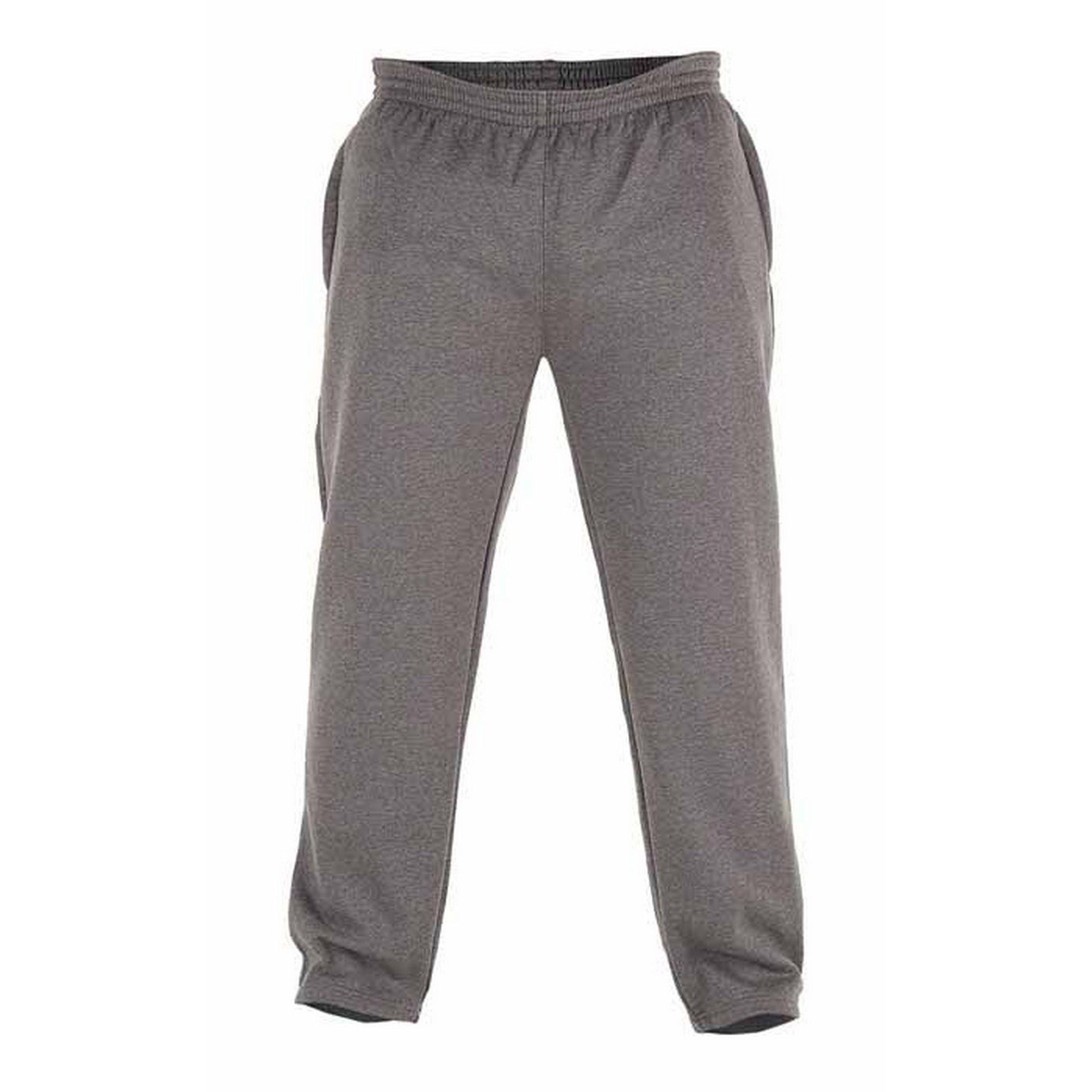 Image of Kingsize Albert Jogging Hose, Gerade Bündchen Herren Grau 3XL