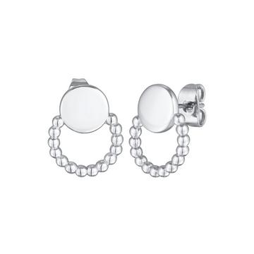 Ohrringe Ohrstecker Kugel Brass