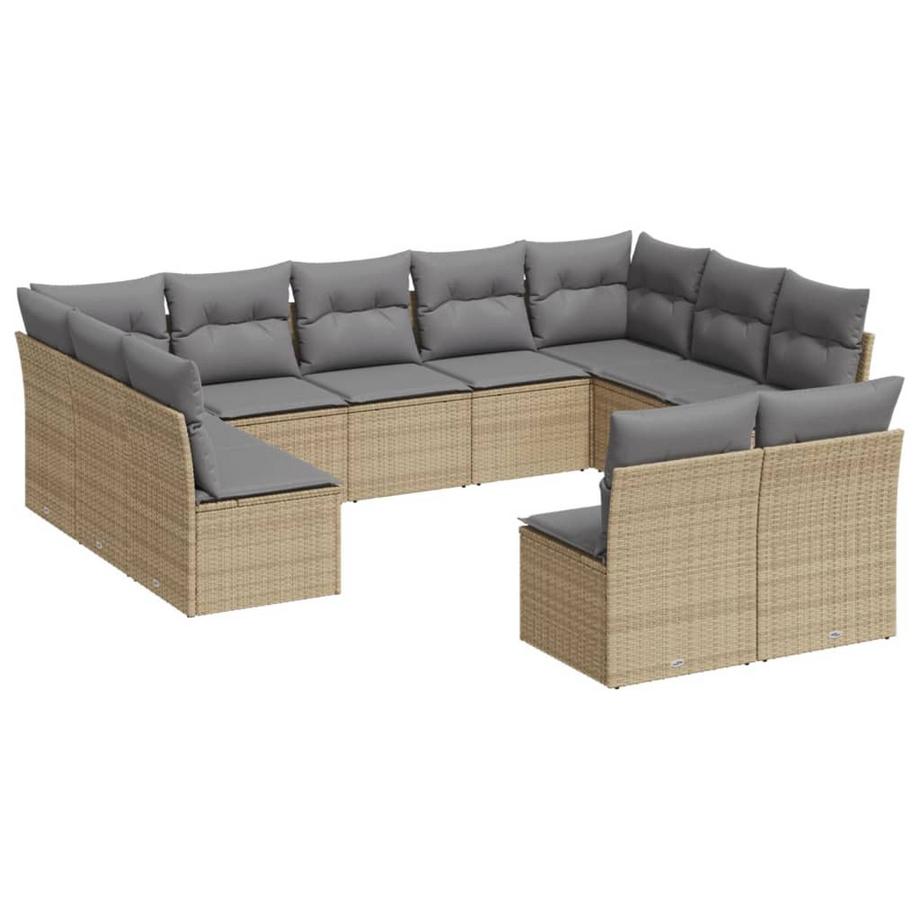 Garten sofagarnitur poly-rattan