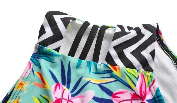 Iso Trade Ensemble Bikini Taille Haute  