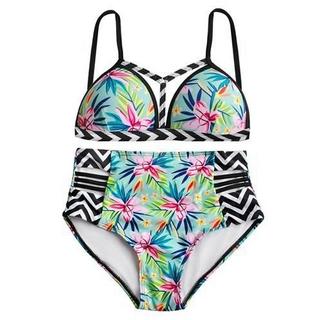 Iso Trade Ensemble Bikini Taille Haute  