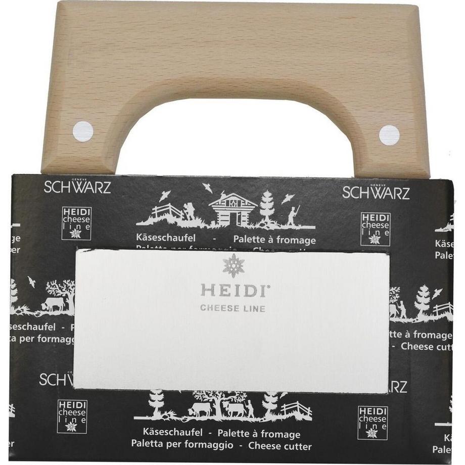 Heidi Cheese Line Käsemesser Pro Natur Silber/Braun  
