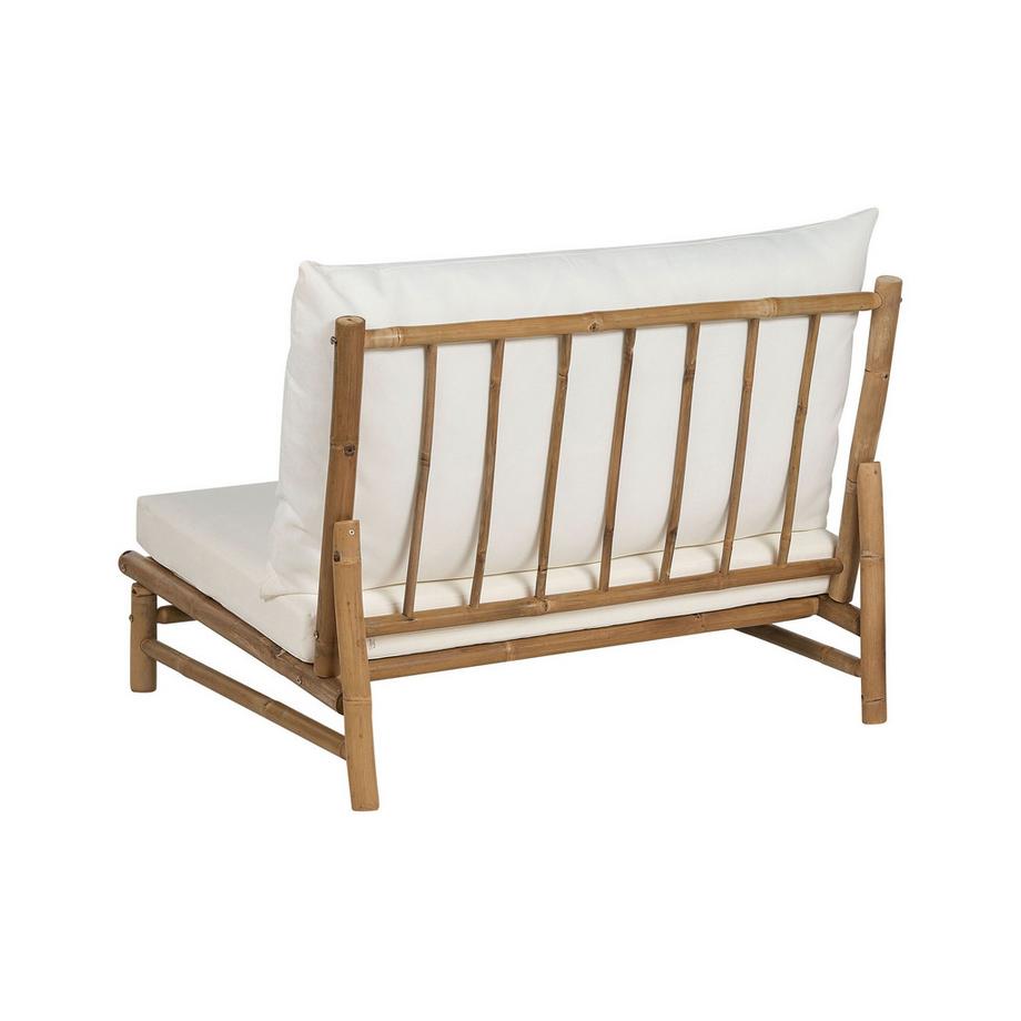 Beliani Chaise de jardin en Bambou Rustique TODI  