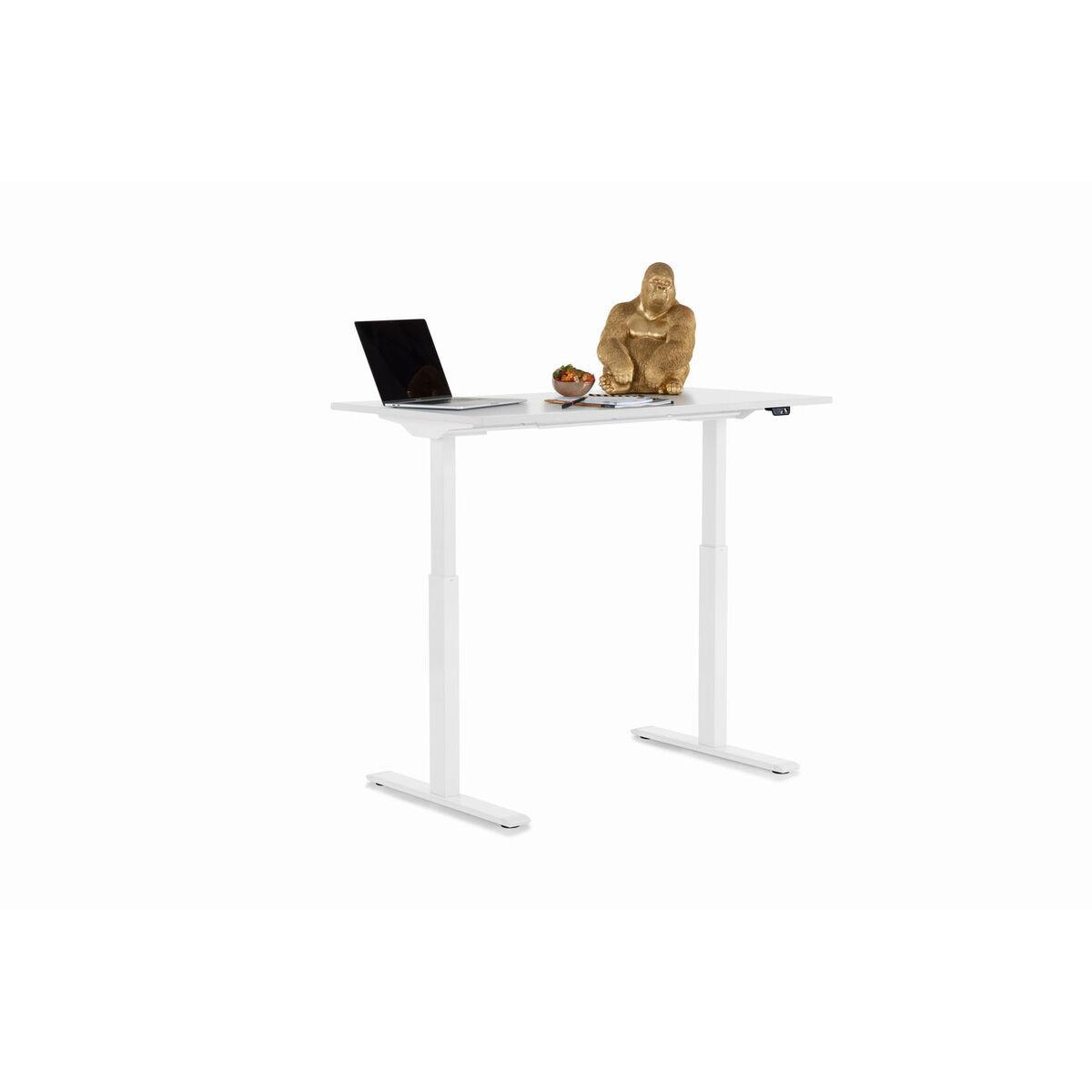 KARE Design Schreibtisch Office Smart höhenverstellbar Weiss 120x60  