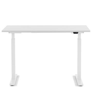 Bureau Office Smart réglable en hauteur blanc 120x60