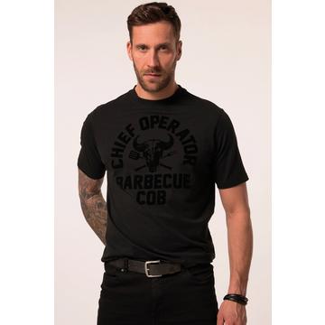 T-Shirt, Halbarm, Grillen - Print, bis 8XL