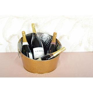 Aulica SCHAUMWEIN-EIMER GOLD GESCHLAGEN 38CM  