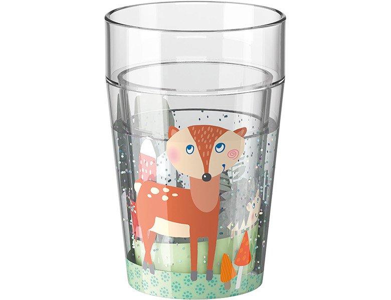 Image of Glitzerbecher Waldtiere Glitzerbecher Waldtiere