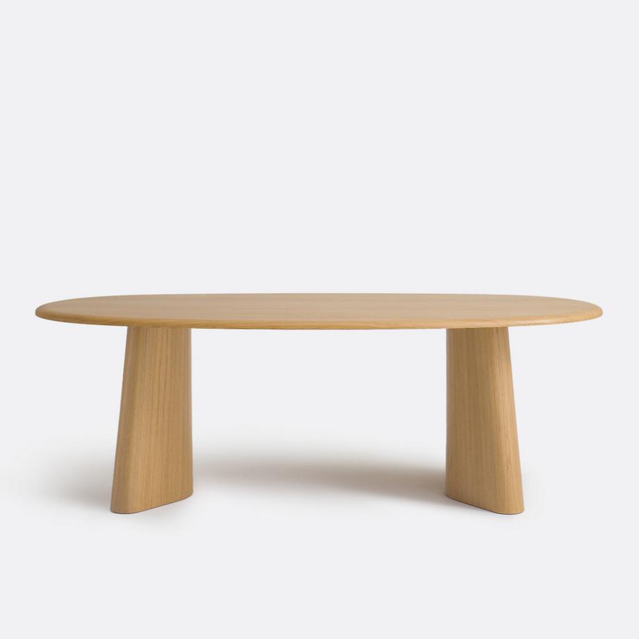 La Redoute Intérieurs Tisch mit Eichenfurnier  