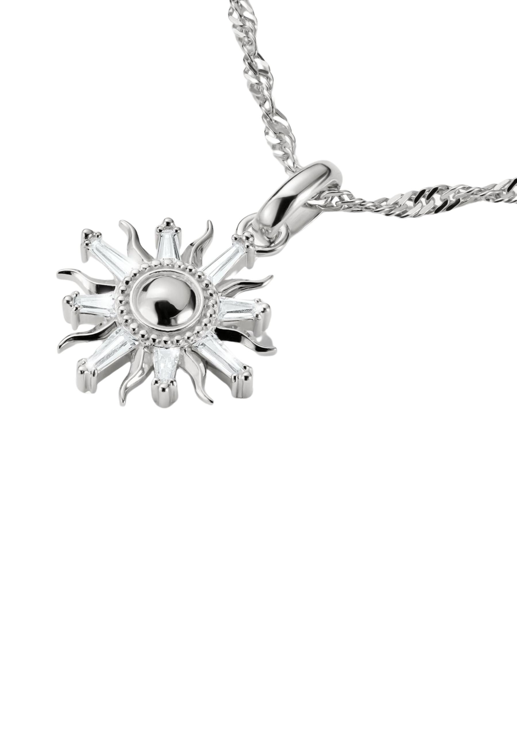 Thomas Sabo  Charm-Anhänger Sonne mit Steinen Connect aus 