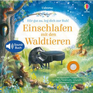 Hör gut zu, leg dich zur Ruh! Einschlafen mit den Waldtieren Taplin, Sam; Noakes, Polly (Illustrationen) Gebundene Ausgabe 