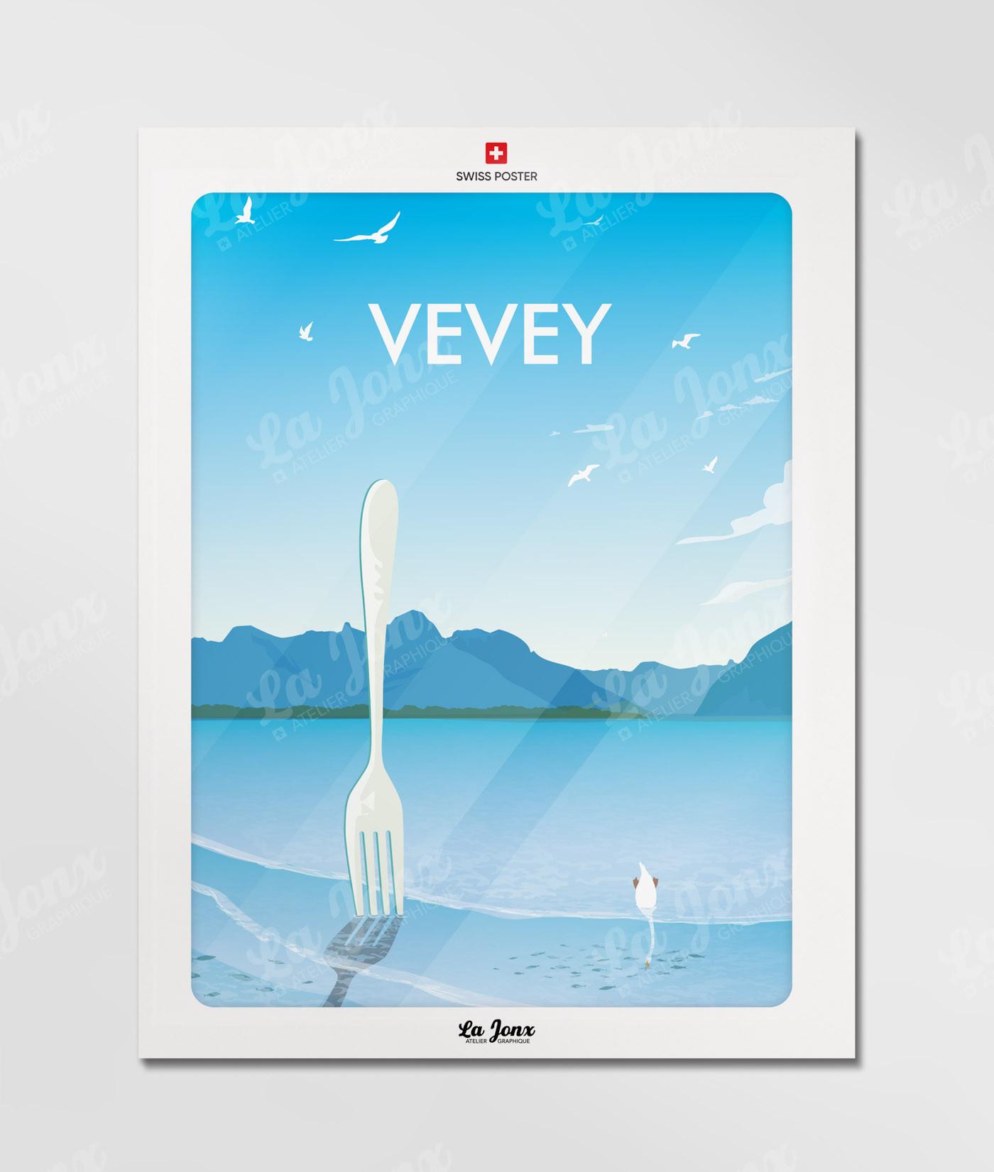 La-Jonx Affiche de Vevey  