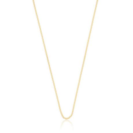 MUAU Schmuck  Collier Rundanker Gelbgold 375, 1.7mm, 55cm 