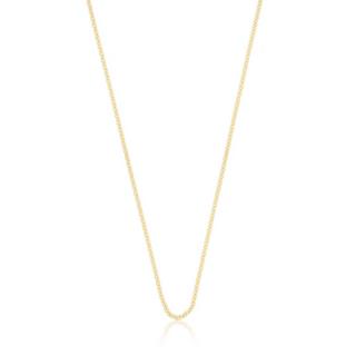 MUAU Schmuck  Collier Rundanker Gelbgold 375, 1.7mm, 55cm 