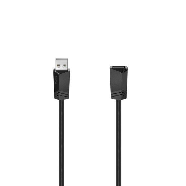 hama  00200621 USB Kabel 5 m USB 2.0 USB A Schwarz 