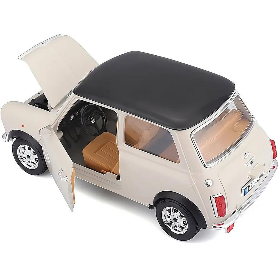 bburago  1:18 Mini Cooper 1969 Beige 