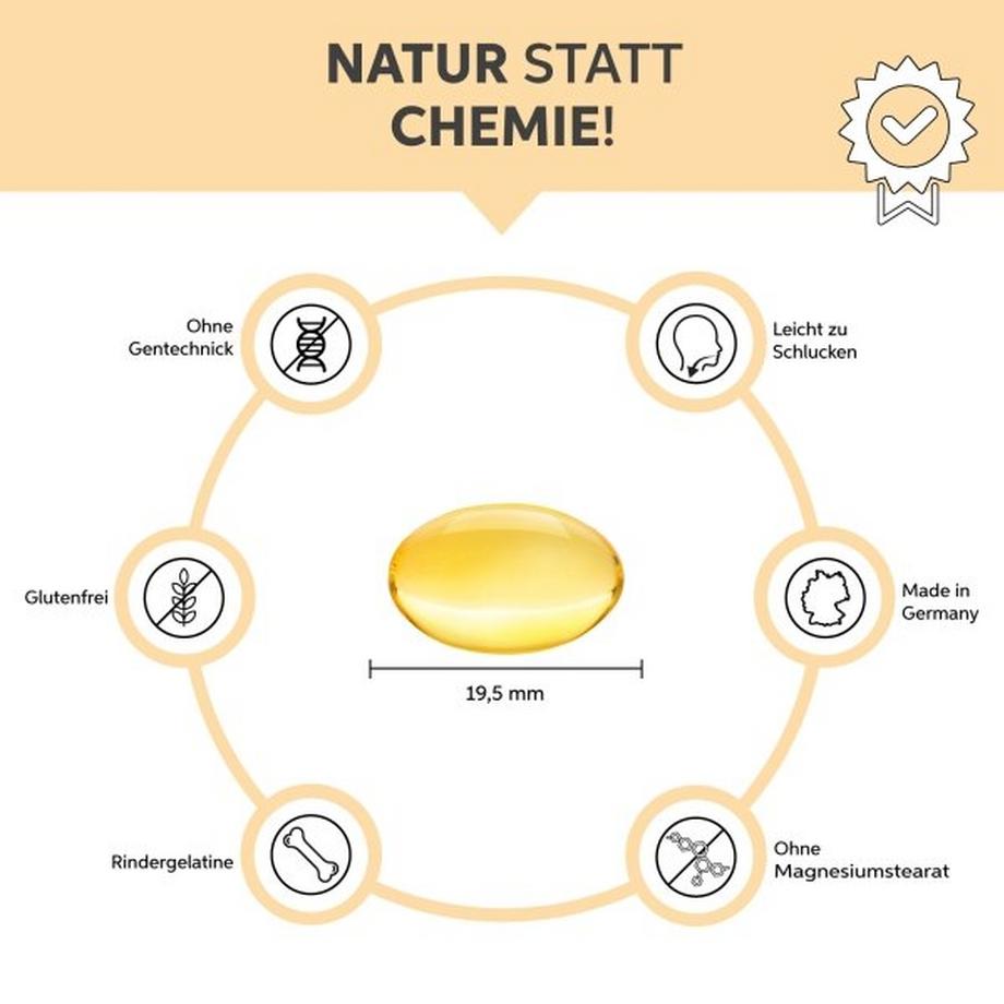 Eltabia  Omega 3 Kapseln 500mg 