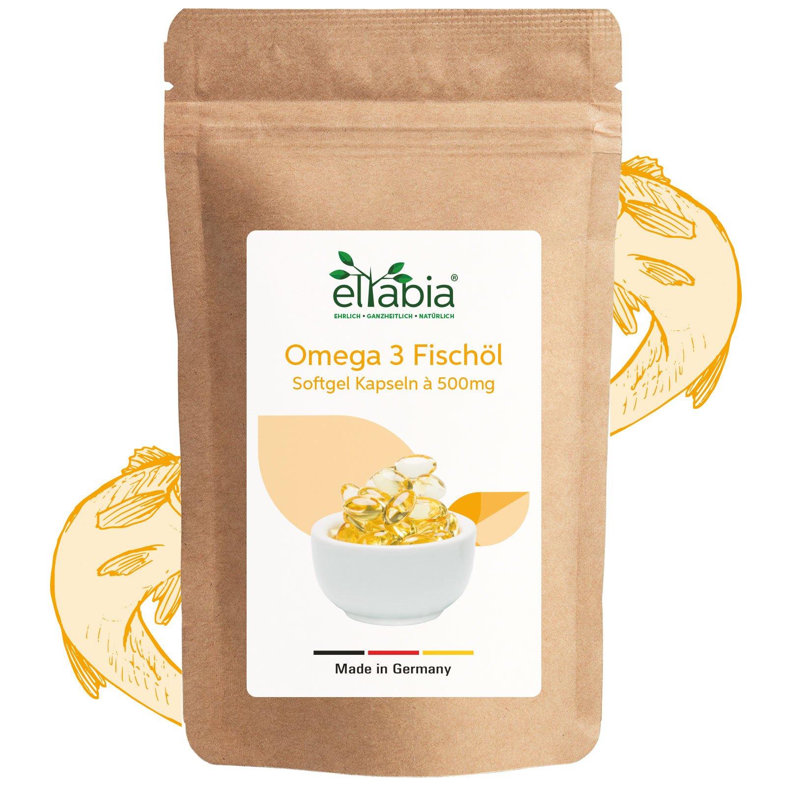 Image of Omega 3 Kapseln 500mg Unisex 200Stück