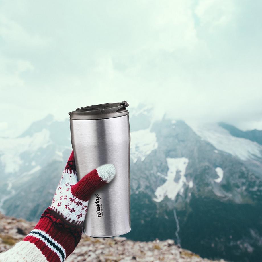 Northix Tazza termica in acciaio inox 400 ml  