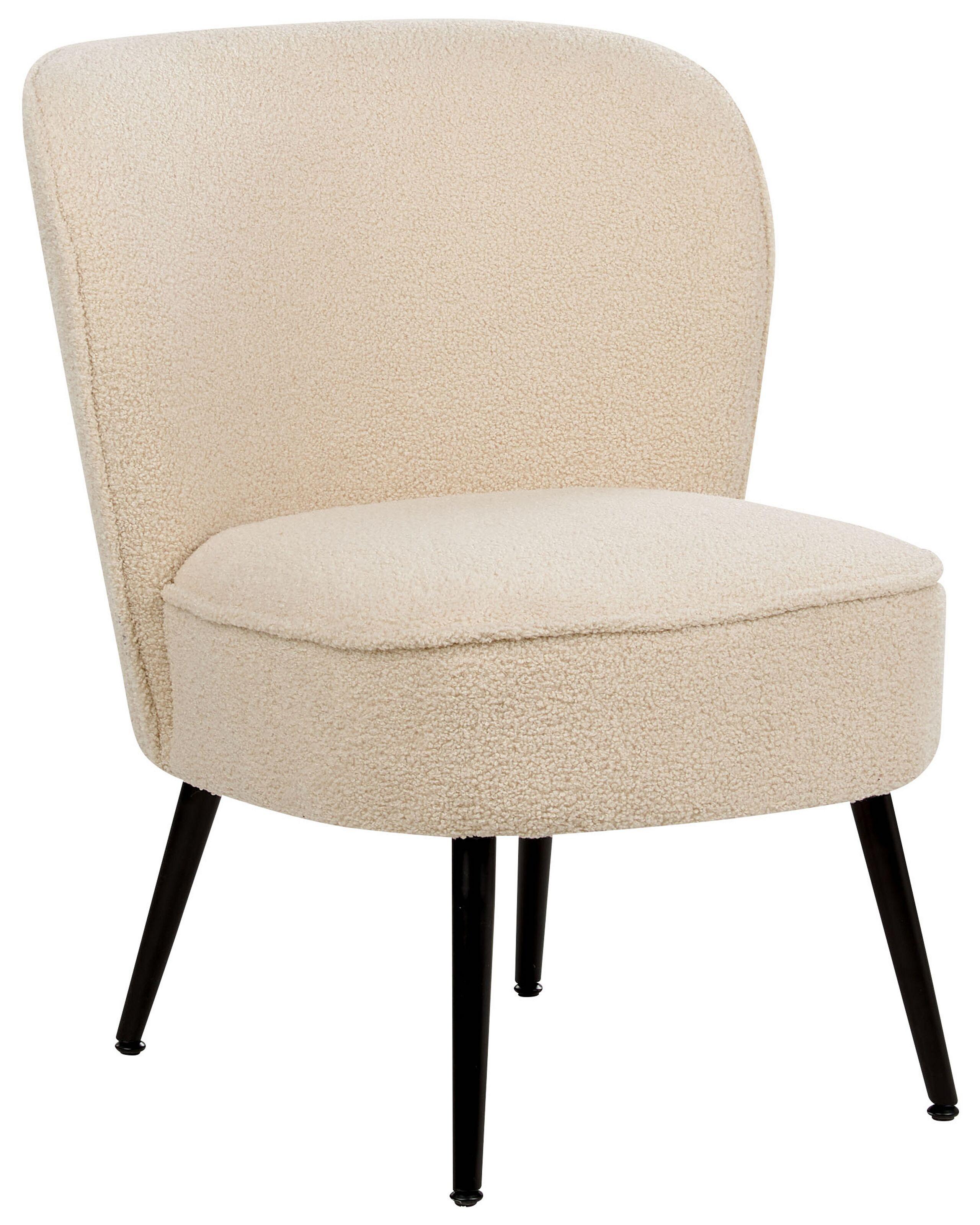 Beliani Fauteuil en Bouclé Moderne VOSS  