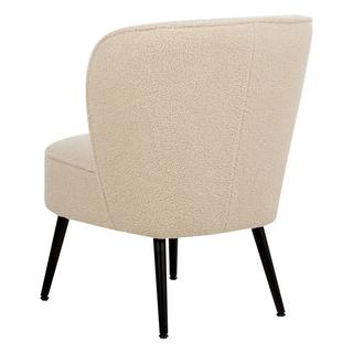 Beliani Fauteuil en Bouclé Moderne VOSS  