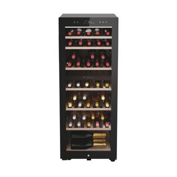 Haier Wine Bank 50 Serie 7 HWS77GDAU1 Refroidisseur de vin compresseur Pose libre Noir 77 bouteille(s)