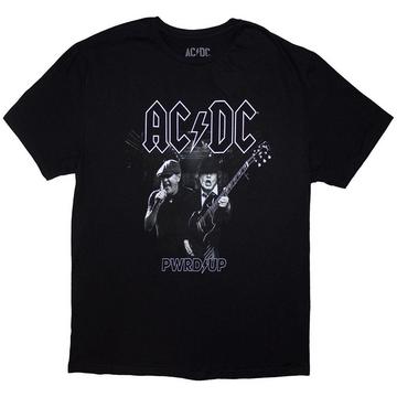 ACDC PWRDUP B&W Photo TShirt