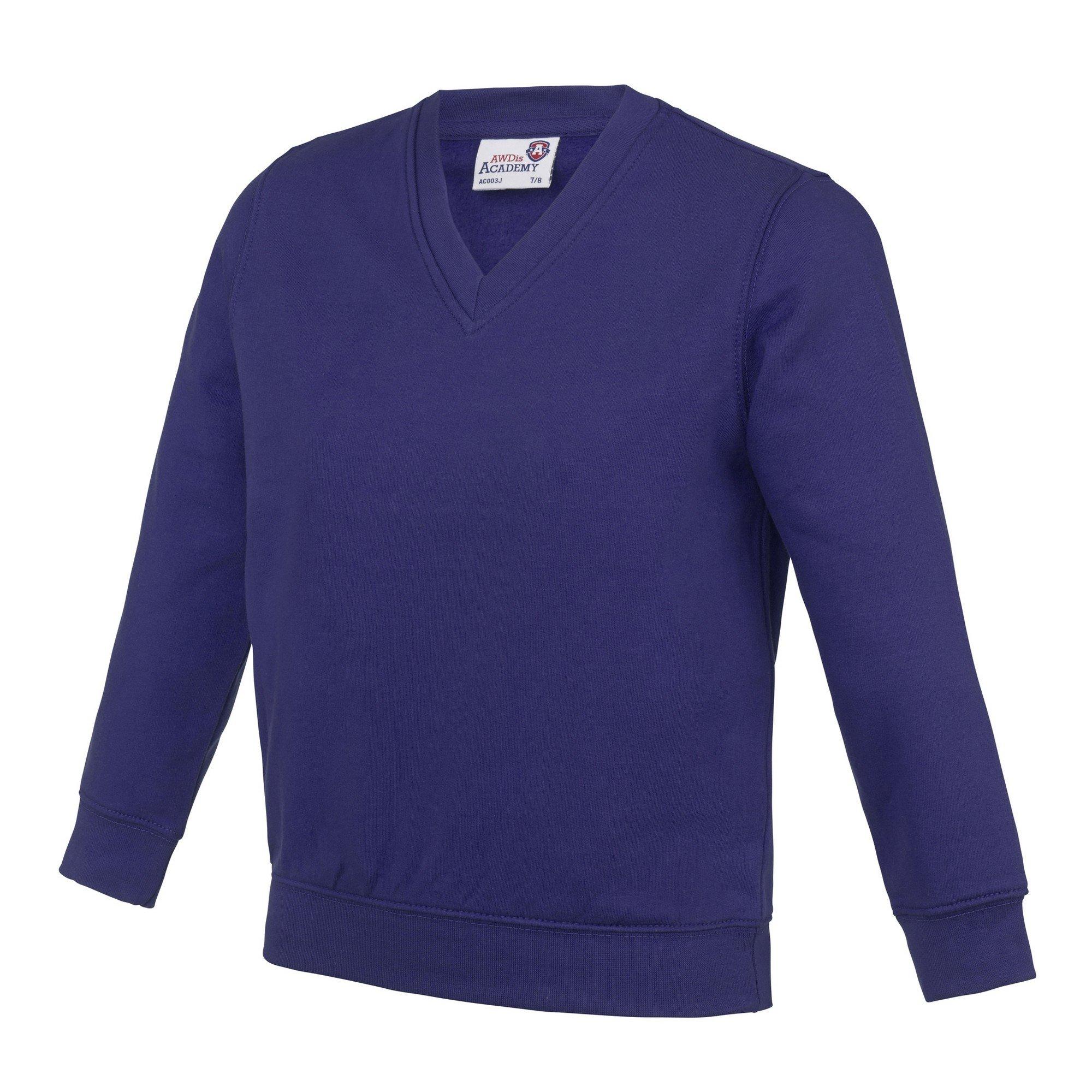 Image of Academy Pullover Mit V-ausschnitt Jungen Lila 152