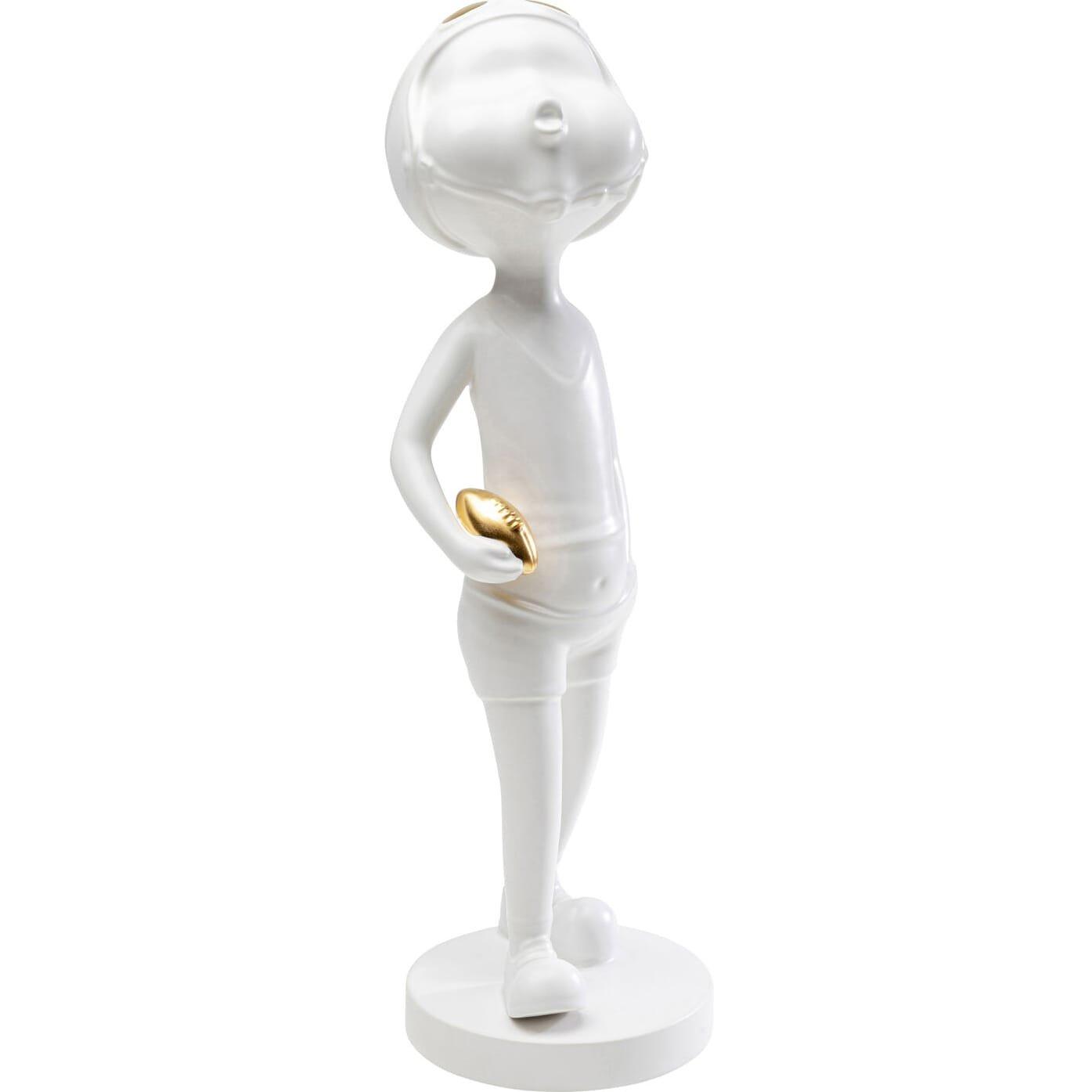 KARE Design Deko Figur Ball Girl weiss 41  