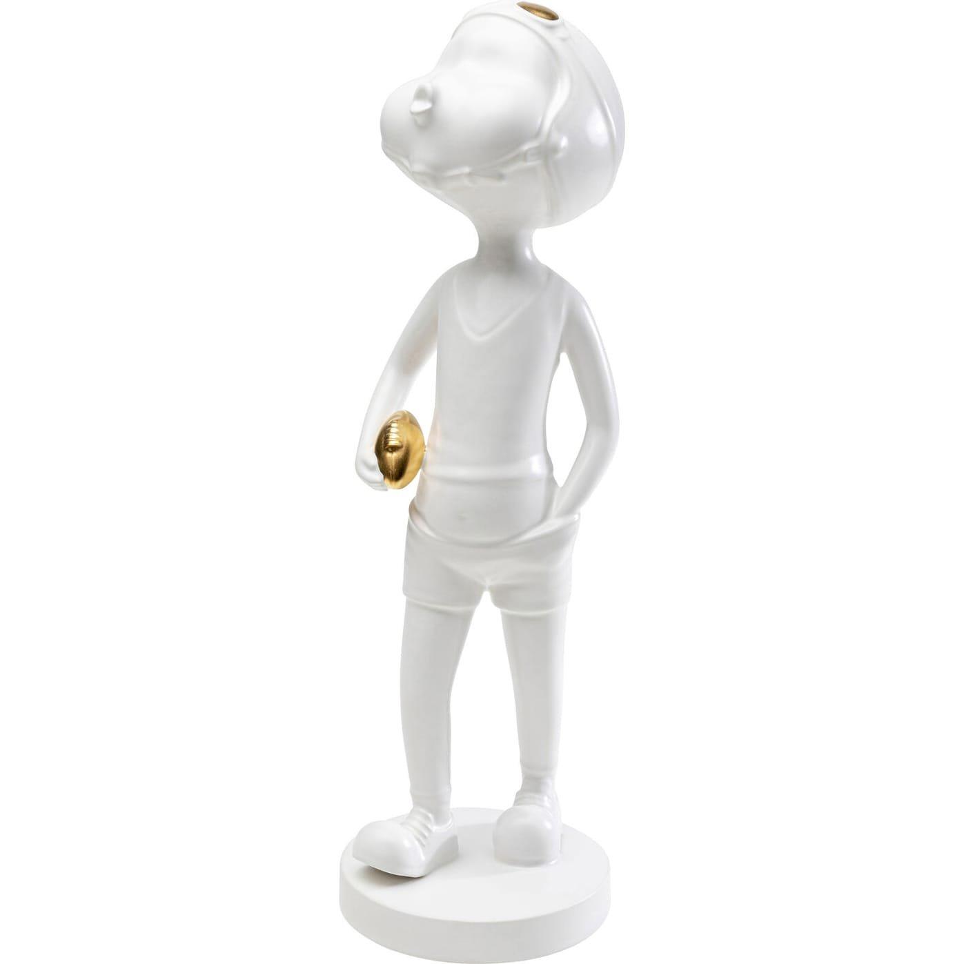 KARE Design Deko Figur Ball Girl weiss 41  