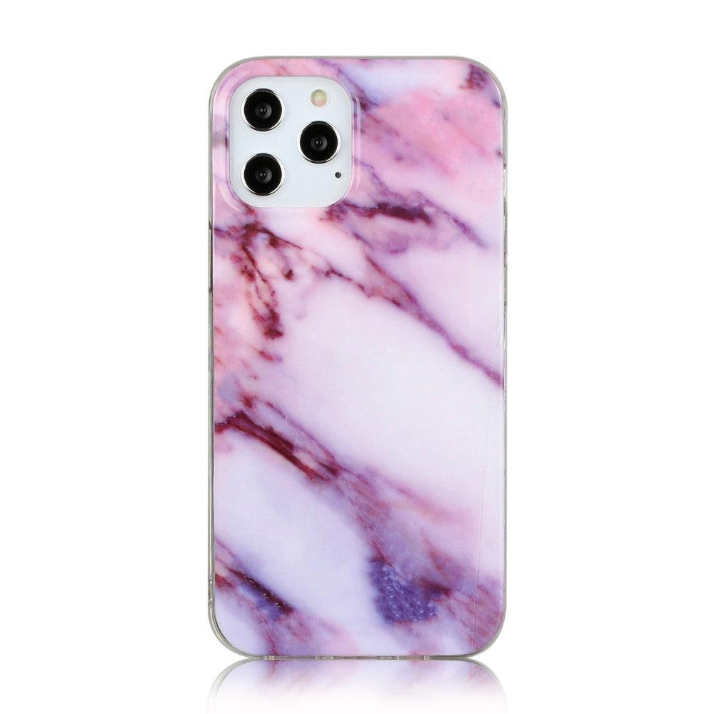 Cover-Discount  iPhone 12 / 12 Pro - Étui en caoutchouc souple Marble 