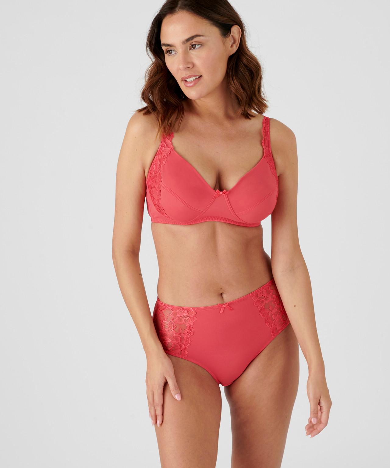 Image of Bh Ohne Bügel Eva Damen Rot B/75