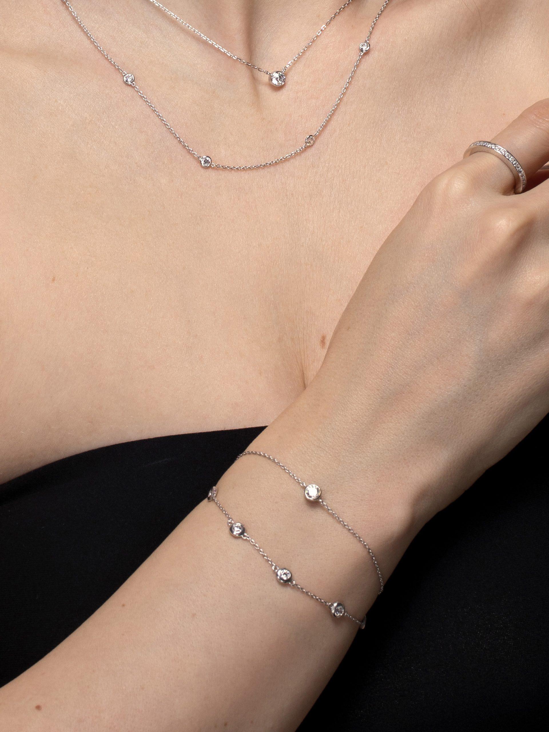 PHANTASYA  Armband mit einem Zirkonia 1269 Vergoldet 