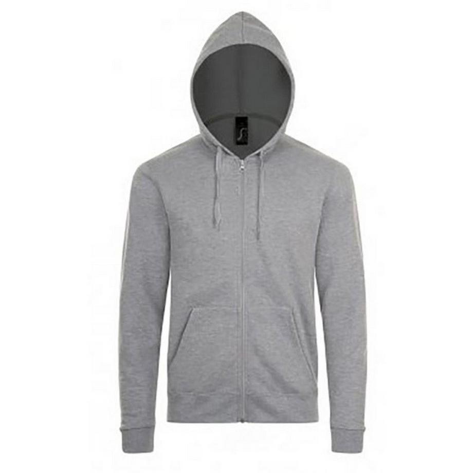 Sweat à capuche et fermeture zippée