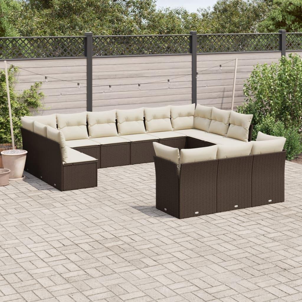 VidaXL Garten sofagarnitur poly-rattan  