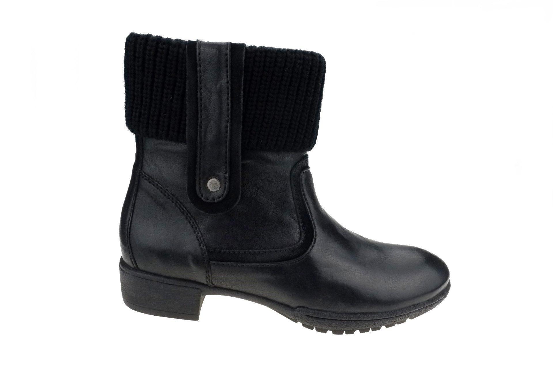 Image of Seattle - Leder Stiefelette Unisex Schwarz 42
