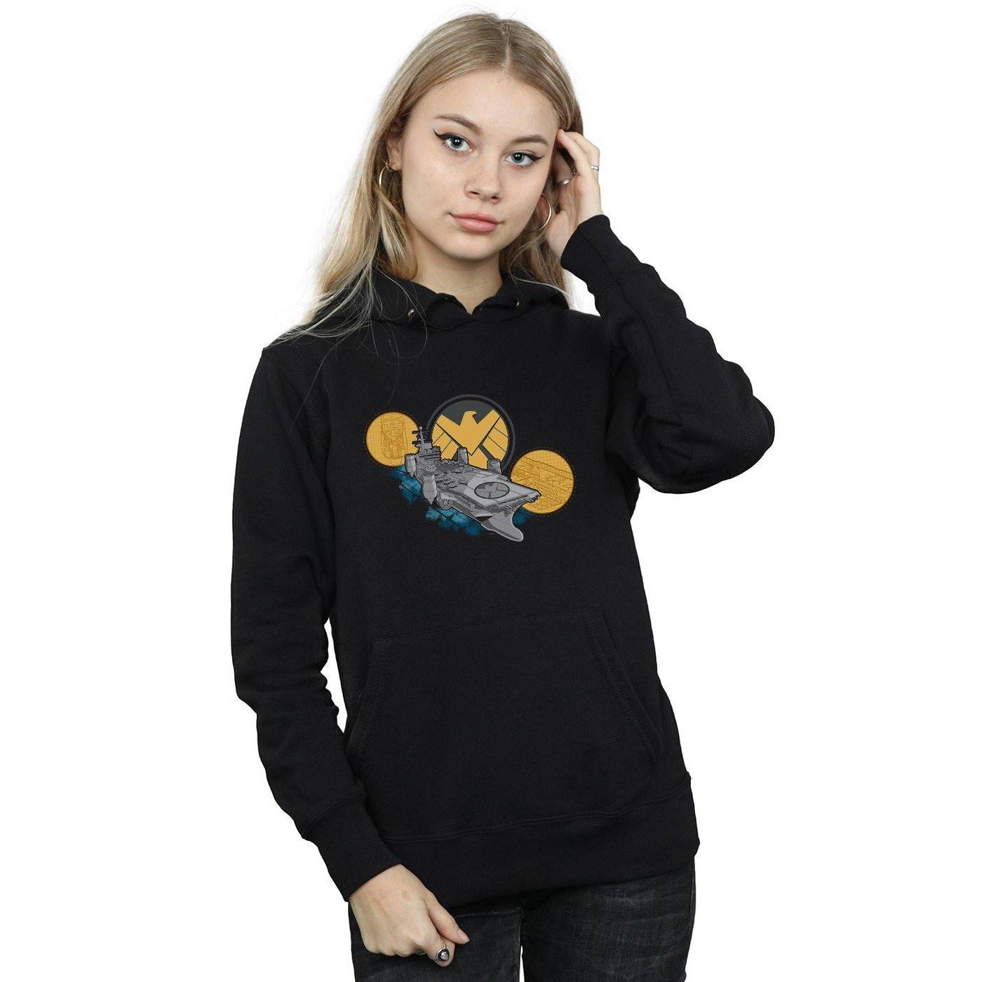 MARVEL  S.H.I.E.L.D. Hellicarrier Kapuzenpullover 