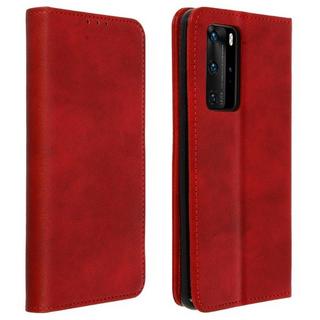 Avizar  Etui Huawei P40 Pro Portefeuille Rouge 