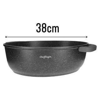 Cheffinger Pentola arrosto 38 cm rivestimento marmo  