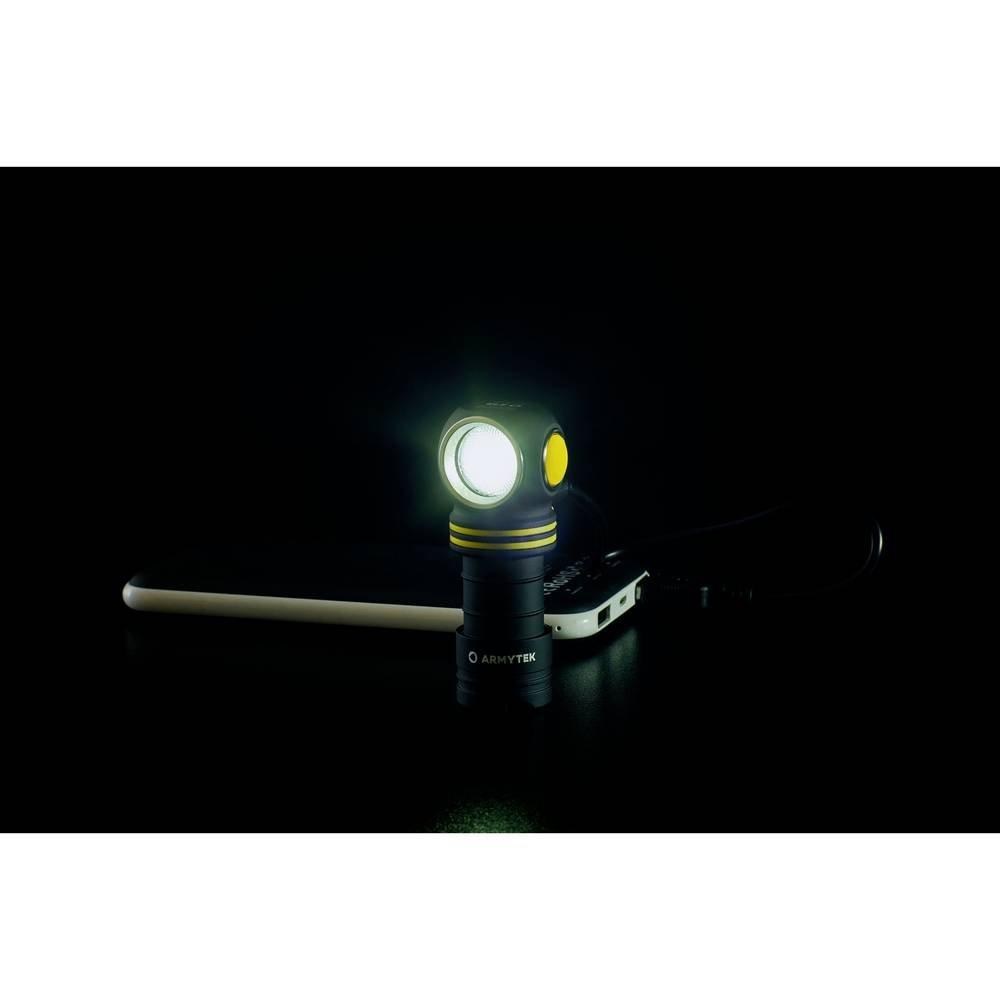 ArmyTek  Lampe multifonction Elf C1 Micro USB 5 en 1 chaude 