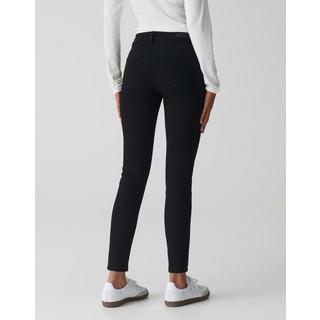 OPUS  Skinny Jeans Elma black Figurbetont 